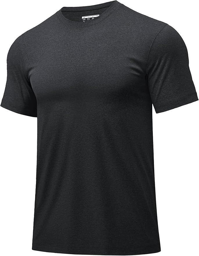 MAGCOMSEN Men's Dry Fit Workout Shirts Short Sleeve Tee Shirts Moisture Wicking Athletic Running Performence Tshirts