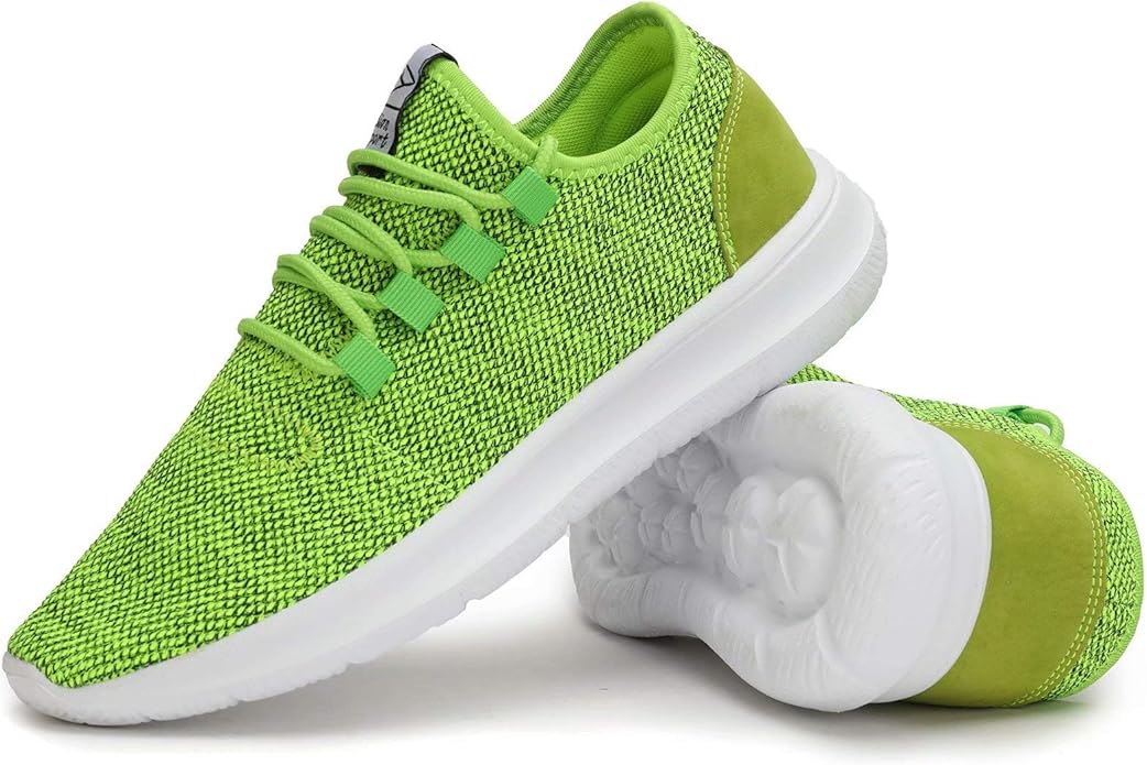 KEEZMZ Men's Running Shoes Fashion Breathable Sneakers Mesh Soft Sole Casual Athletic Lightweight