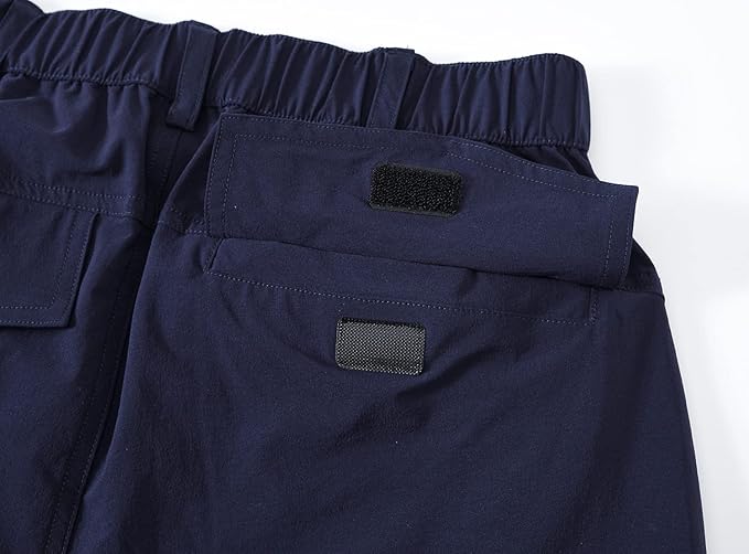 YSENTO Women's Hiking Pants Lightweight Stretch Quick Drying UPF 50 Camping Travel Work Cargo Pants 6 Pockets
