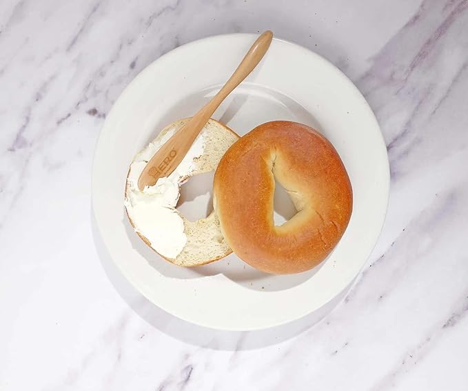 Hero Classic Plain Bagel - 4g Net Carbs, 19g Protein, High Fiber, 130 Calories per serving (20 bagels, 4 packs of 5)