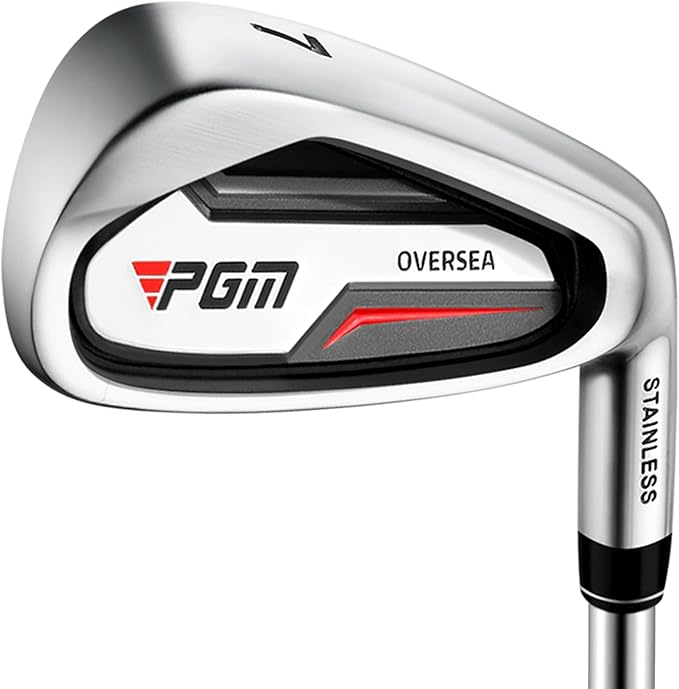 PGM Men's Oversea 9/12 Pieces Complete Golf Club Set with High-Strength Thin Face Design 460cc Driver High Forgiveness Ideal for Beginners