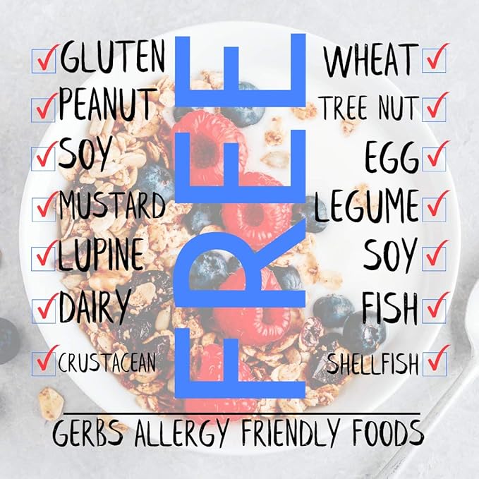 Gerbs Original Seed n' Honey Granola, 4 LBS. - Top 14 Food Allergy Free & Non GMO - Keto Safe - Made in Rhode Island …