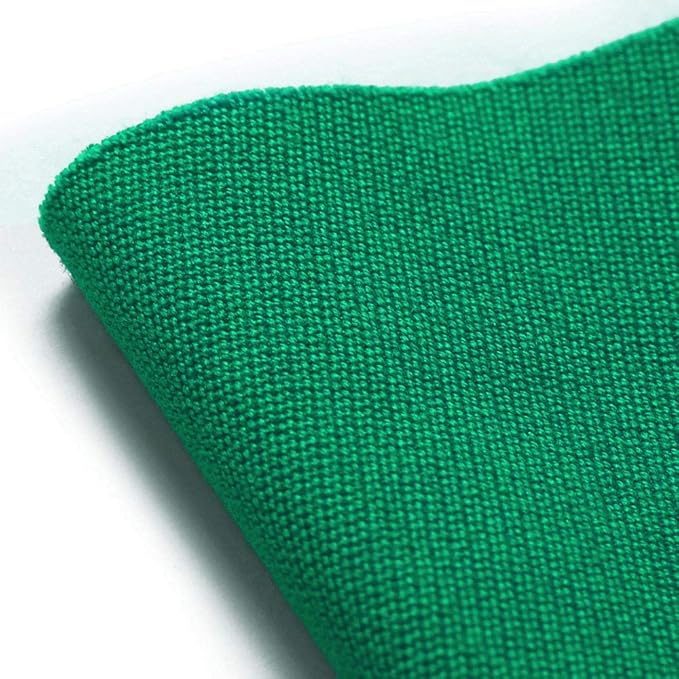 Boshen Worsted Blend Billiard Cloth Pool Table Felt Fast Speed for 7' 8' 9' Pool Table Pre Cut Bed & Rails