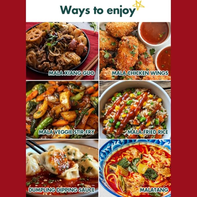 VIVID KITCHEN Mala Sauce | No Preservatives | Versatile, Easy-to-Squeeze (2 Pack) (Mala Sauce (Low Calorie & Zero Sugar))
