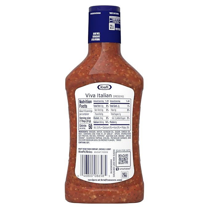Kraft Viva Italian Salad Dressing (16 fl oz Bottle)
