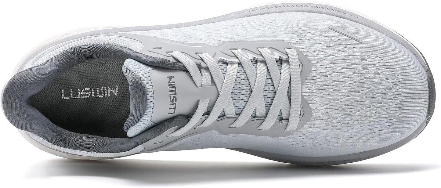 Men's Walking Shoes Lightweight Breathable Cushioning Running Shoes Athletic Tennis Workout Gym Non Slip Comfortable Fashion Sneakers