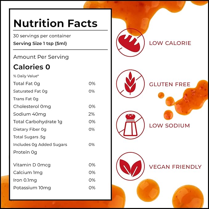 GaiGan - Tom Yum Hot Sauce/Soup Mix, Low-Calorie Thai Chili Hot Sauce Dip & Glaze, All Natural Gluten Free Vegan Condiments with Low Sodium & No Preservatives, 150 mL