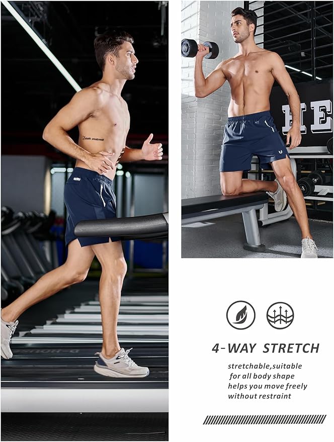 NORTHYARD Men's Running Athletic Shorts 5"/ 7"/ 9" Workout Gym Short Tennis Quick Dry Active Sport Hiking Basketball