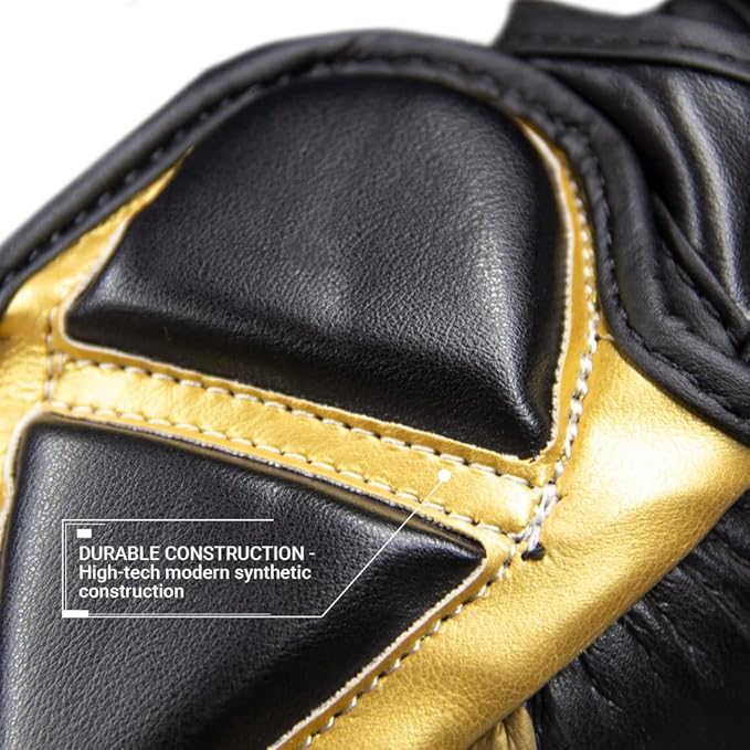 Revgear Pinnacle MMA Gloves | Classic MMA Sparring Glove Design | Multi Layer Foam Padding Over The Knuckles | Thumb Protection