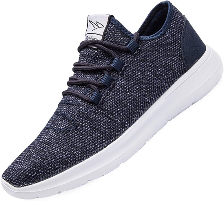 KEEZMZ Men's Running Shoes Fashion Breathable Sneakers Mesh Soft Sole Casual Athletic Lightweight
