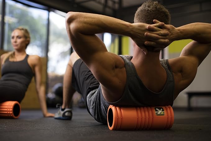 TriggerPoint Grid 1.0 Foam Roller - 13" Multi-Density Massage Roller for Deep Tissue & Muscle Recovery - Relieves Tight, Sore Muscles & Kinks, Improves Mobility & Circulation - Targets Key Body Parts