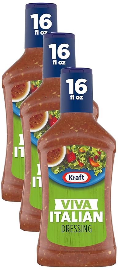 Kraft Viva Italian Salad Dressing (16 fl oz Bottle) (Pack of 3)