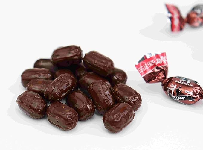 Andy Anand Chocolatier Sugar Free Espresso Coffee Hard Candy - Made in Europe Gluten Free & Diabetic Friendly Coffee Candy, With Real Unique Flavor Hard Candy Individually Wrapped (Pack of 2)