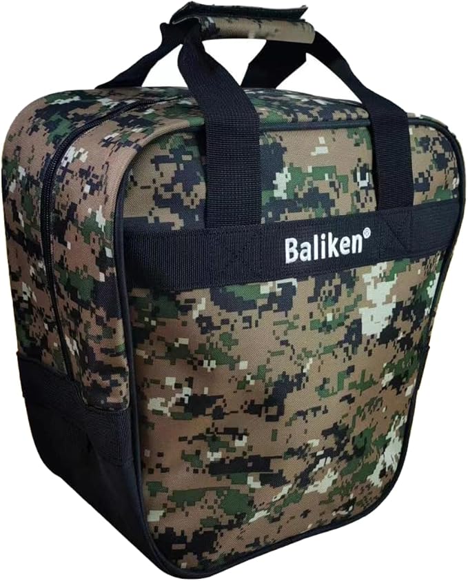 WALIKEN Bowling Single Tote Bag, Durable, Compact, and Stylish Durability Easy to Carry Holds One bowling ball
