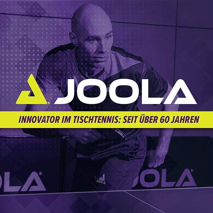 JOOLA Family Premium Ping Pong Paddles Set of 4 - Advanced Table Tennis Rackets, 10 Training 3 Star Ping Pong Balls, and Storage Case - Competitive or Recreational Play - Indoor and Outdoor Compatible