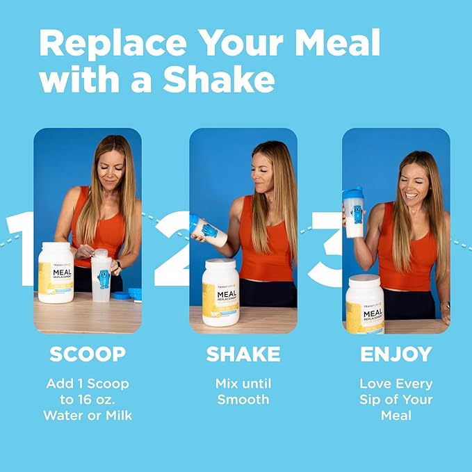TransformHQ Meal Replacement Shake Powder 28 Servings (Chocolate Peanut Butter) - Gluten Free, Non-GMO
