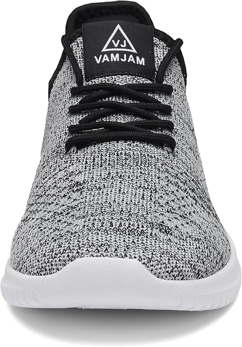 VAMJAM Men's Running Shoes Ultra Lightweight Breathable Walking Shoes Non Slip Athletic Fashion Sneakers Mesh Workout Casual Sports Shoes