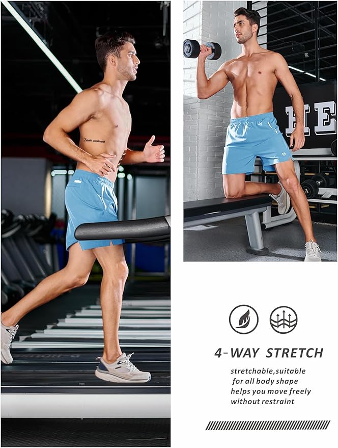 NORTHYARD Men's Running Athletic Shorts 5"/ 7"/ 9" Workout Gym Short Tennis Quick Dry Active Sport Hiking Basketball