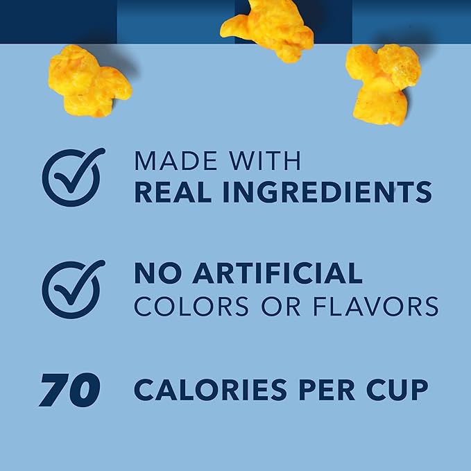 Garrett Popcorn Spicy CheeseCorn, 5.0oz, 4 Bags, Spicy Cheddar Popcorn, Gluten Free, Bold Snack, Popped Popcorn Bags