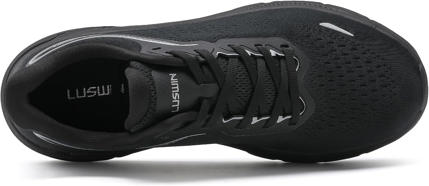 Men's Walking Shoes Lightweight Breathable Cushioning Running Shoes Athletic Tennis Workout Gym Non Slip Comfortable Fashion Sneakers