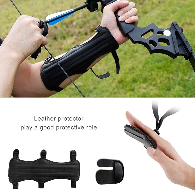Archery 60" Recurve Bow and Arrows Set for Adults Right Hand Longbow kit Wooden Competition Hunting Shooting Training Outdoor Practice 30-60lb