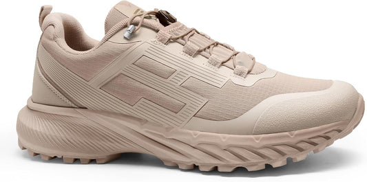 FREE SOLDIER Men's Trail Running Hiking Tactical Shoes - Breathable Lightweight Non-Slip Outdoor Sneakers for Walking Gym Backpacking Athletic Shoes