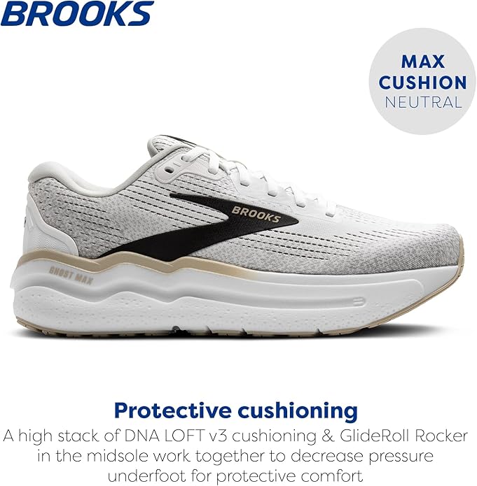 Brooks Men’s Ghost Max 2 Running and Walking Shoes