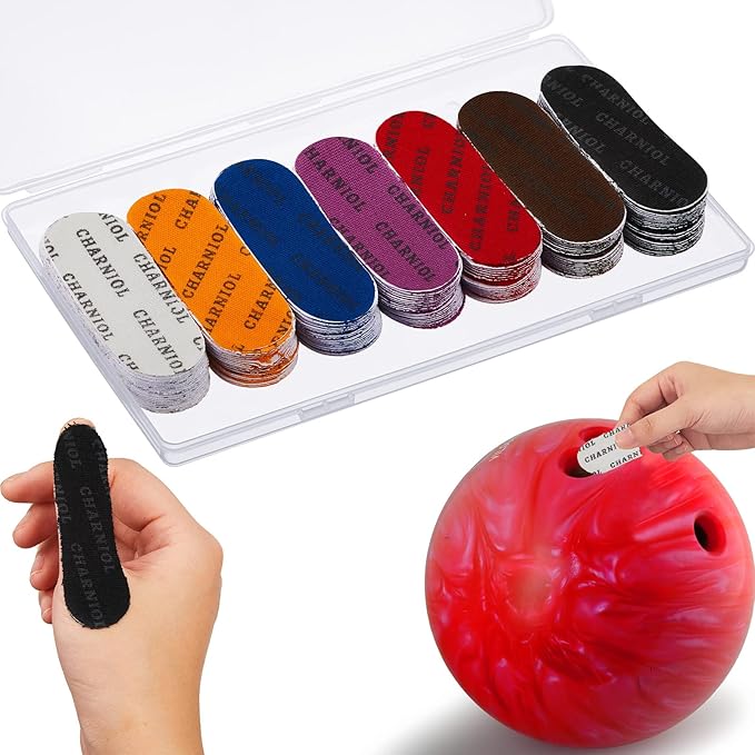 140 Pieces Bowling Tape Bowling Finger Thumb Tape for Ball Hole Thumb Protection Bulk for Sport Supplies