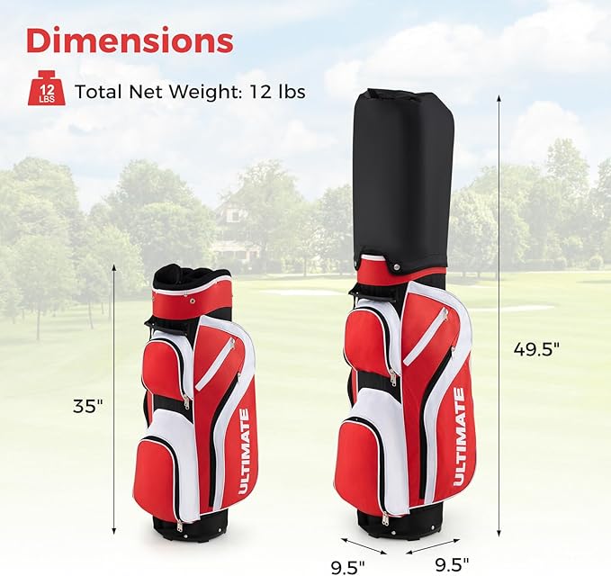 Goplus Complete Golf Club Set for Women, 9 Pieces Golf Clubs with #1 Driver, #3 Fairway, #4 Hybrid, #6 & #7 & #8 & #9 & #P Irons, Putter, Head Covers, Ladies' Right Handed