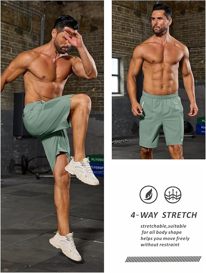 NORTHYARD Men's Running Athletic Shorts 5"/ 7"/ 9" Workout Gym Short Tennis Quick Dry Active Sport Hiking Basketball