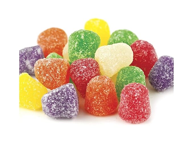 Sarahs Candy Factory Assorted Spice Drops 5 Lbs in Jar