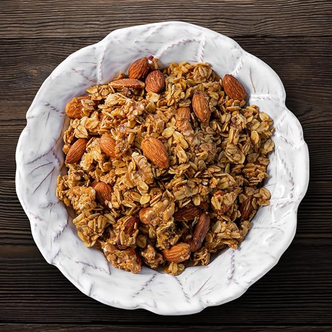 NutHouse! Granola Company - Premium Harvest Orange Granola | Certified Gluten-Free, Non-GMO, Kosher | Vegan, Soy-Free | 12 oz. Bag (6-Pack)