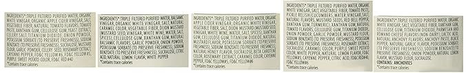 Walden Farms Salad Dressings Variety Pack – Balsamic Vinaigrette, Thousand Island, Honey Dijon, Caesar, French – Calorie-Free, Gluten-Free, Low Carb, Keto-Friendly, Sugar-Free, Dairy-Free – 12 Fl Oz (Pack of 5)