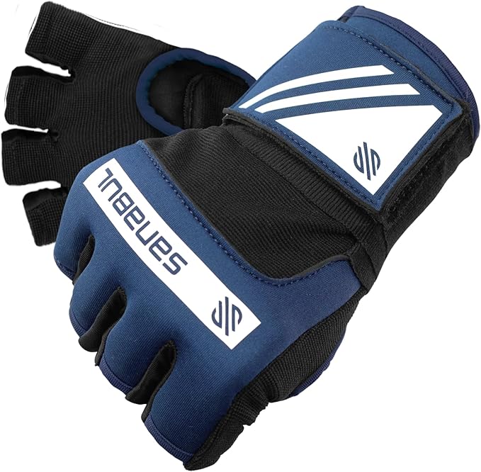 Sanabul Gel Boxing Hand Wraps for Men & Women Muay Thai MMA Kickboxing Quick Wraps Boxing Inner Gloves Wrist Knuckle Protection