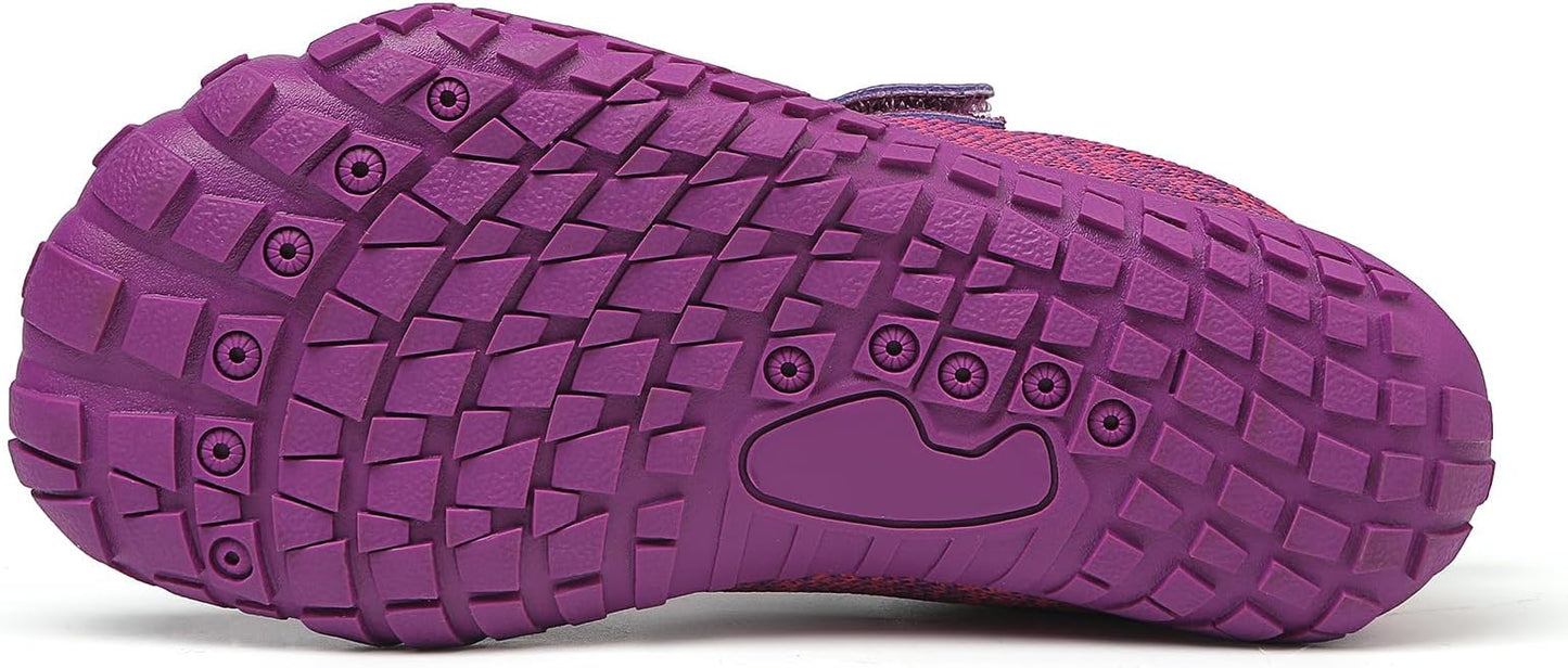 KUBUA Kids Barefoot Shoes Boys Girls Sneakers Naturally Splay Shoes Toddler Little Big Kid