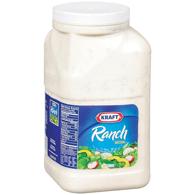 Kraft Ranch Salad Dressing (1 gal Jug) (Pack of 2)