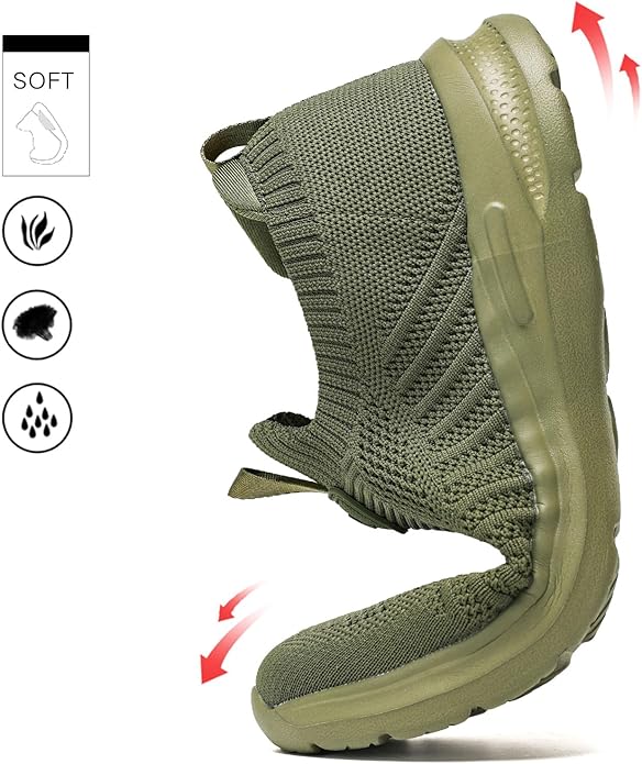 Mens Walking Shoes Lightweight Breathe Mesh Running Shoes Slip On Fashion Tennis Sneakers Comfort Gym Workout Zapatos de Hombre