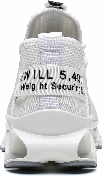 Men's Running Shoes Blade Tennis Walking Fashion Sneakers Breathable Non Slip Gym Sports Work Trainers