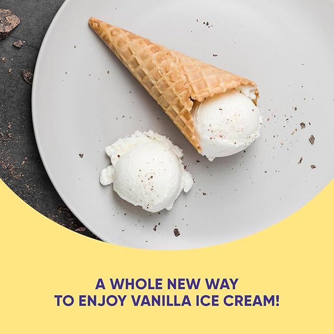 Star Candies Freeze Dried Ice Cream Vanilla | No Melting Freeze Dried Candy | Crunchy & Delicious Camping Food | Premium Astronaut Ice Cream loved by Kids and Adults | Space and Astronaut Snack | Gift Set for Birthday or Party (7.5 oz; 3 pack)