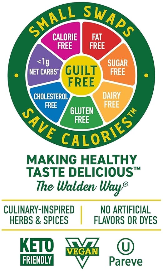 Walden Farms Russian Dressing – Calorie-Free, Gluten-Free, Low Carb, Keto-Friendly, Sugar-Free, Fat-Free, Dairy-Free Sweet & Tangy Russian Flavor – 12 oz Bottle