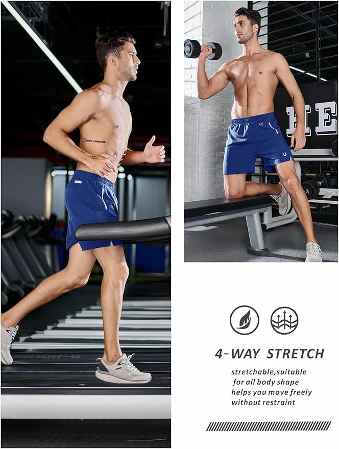 NORTHYARD Men's Running Athletic Shorts 5"/ 7"/ 9" Workout Gym Short Tennis Quick Dry Active Sport Hiking Basketball