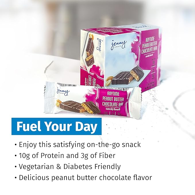 Jenny Craig 14-Count Snacks & Anytime Bars Kit – Includes 7 Snacks and 7 Anytime Bars to make mindful eating delicious, nutritious and convenient