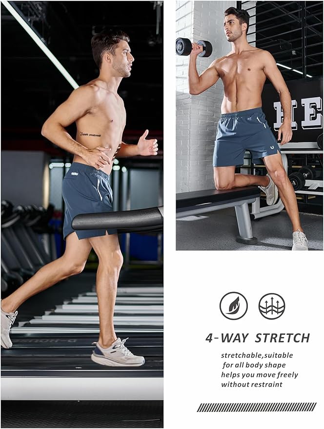 NORTHYARD Men's Running Athletic Shorts 5"/ 7"/ 9" Workout Gym Short Tennis Quick Dry Active Sport Hiking Basketball