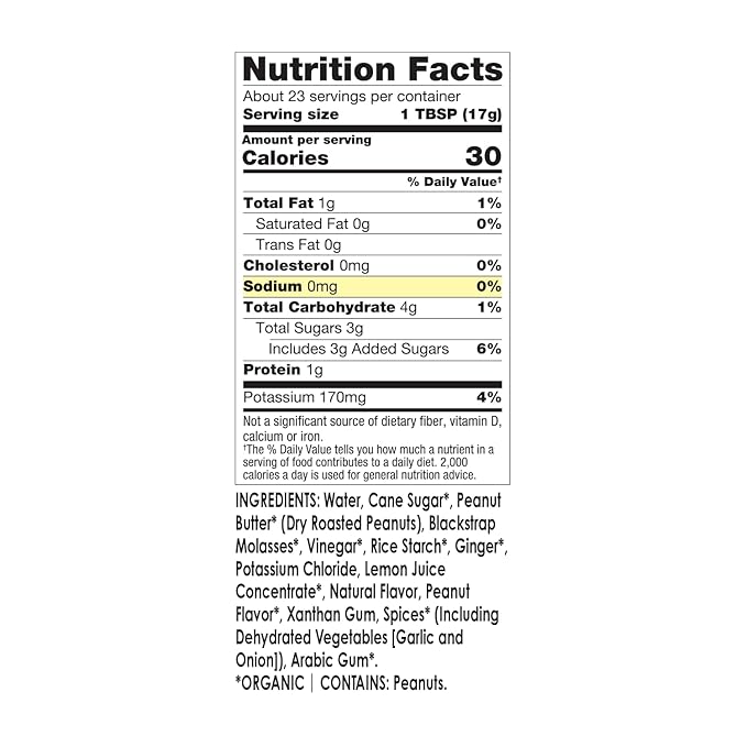 Mr. Spice Salt Free Award Winning Taste Thai Peanut Sauce | Low Sodium Sauce | Organic | Salt Free Marinade | Gluten Free | Low Calorie | 13.5 Ounce (Pack of 1)