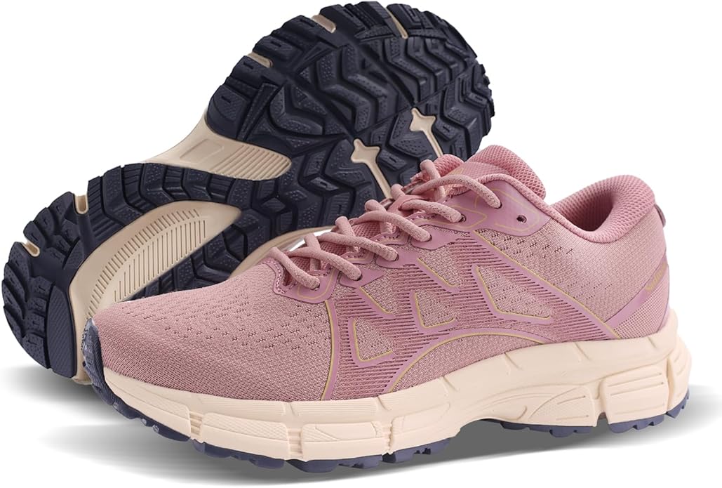 Men Running Shoes Fitness Tennis Training Lightweight Athletic Shoes Non-Slip Trail Running Shoes