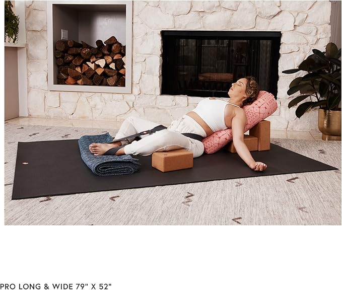 Manduka PRO Yoga Mat 71" - 6mm | Lifetime Durability | Hygienic Construction | Premium Studio Quality | Teacher Approved | 71 x 26 inches | Verve