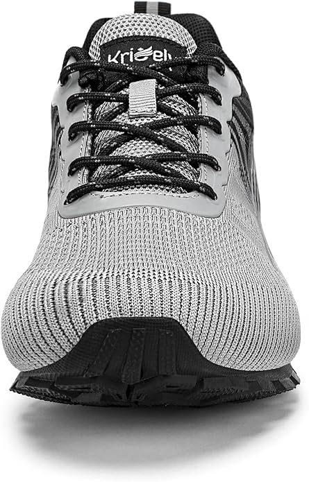Kricely Men's Trail Running Shoes Fashion Walking Hiking Sneakers for Men Tennis Cross Training Shoe Outdoor Snearker Mens Casual Workout Footwear
