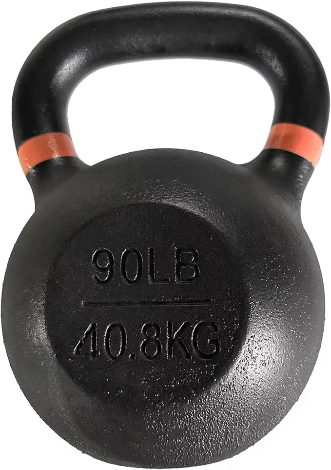 Kettlebell Cast Iron Solid Smooth Weights for Strength Training, Home Workout Gym, Training Kettlebells Sets for Women & Men