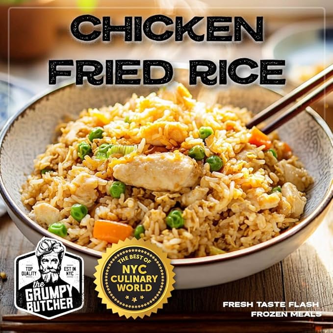 Grumpy Butcher Chef-Crafted Gourmet Meals Sampler: World Flavors, 6-pack (10 – 15 oz each) – Premium Prepared Meals & Entrees