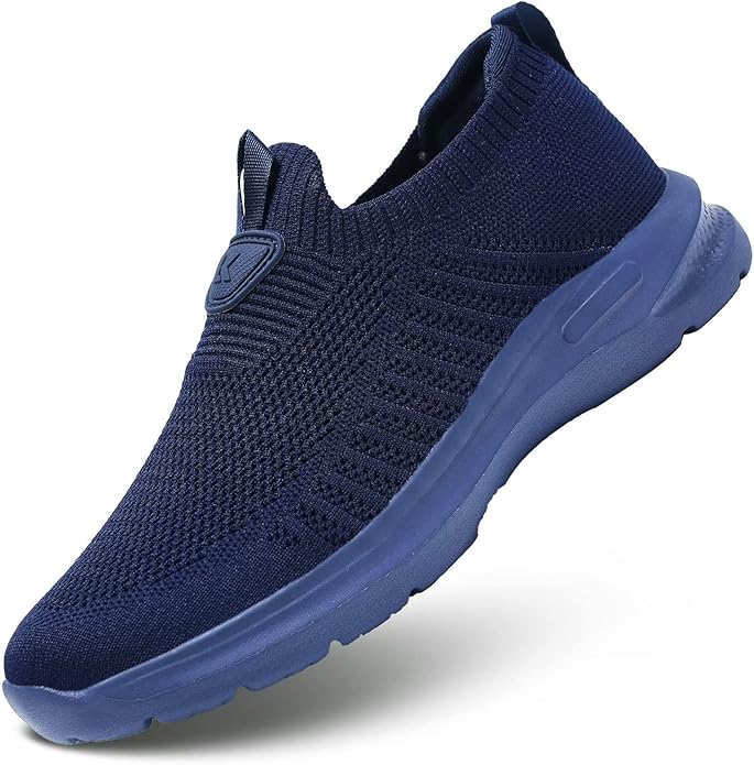 Mens Walking Shoes Lightweight Breathe Mesh Running Shoes Slip On Fashion Tennis Sneakers Comfort Gym Workout Zapatos de Hombre